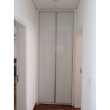 porta em perfil de alumínio branco Ribeirão Pires